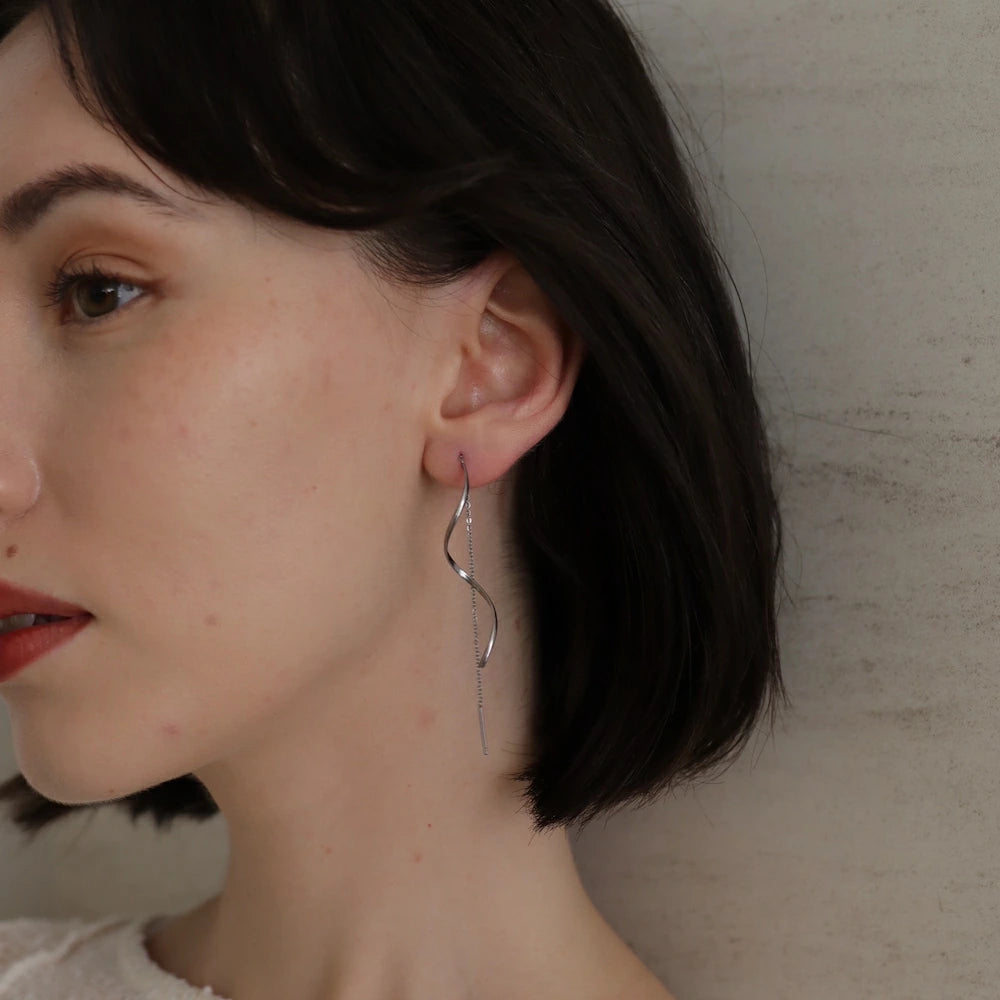 P426 stainless wave long American pierce