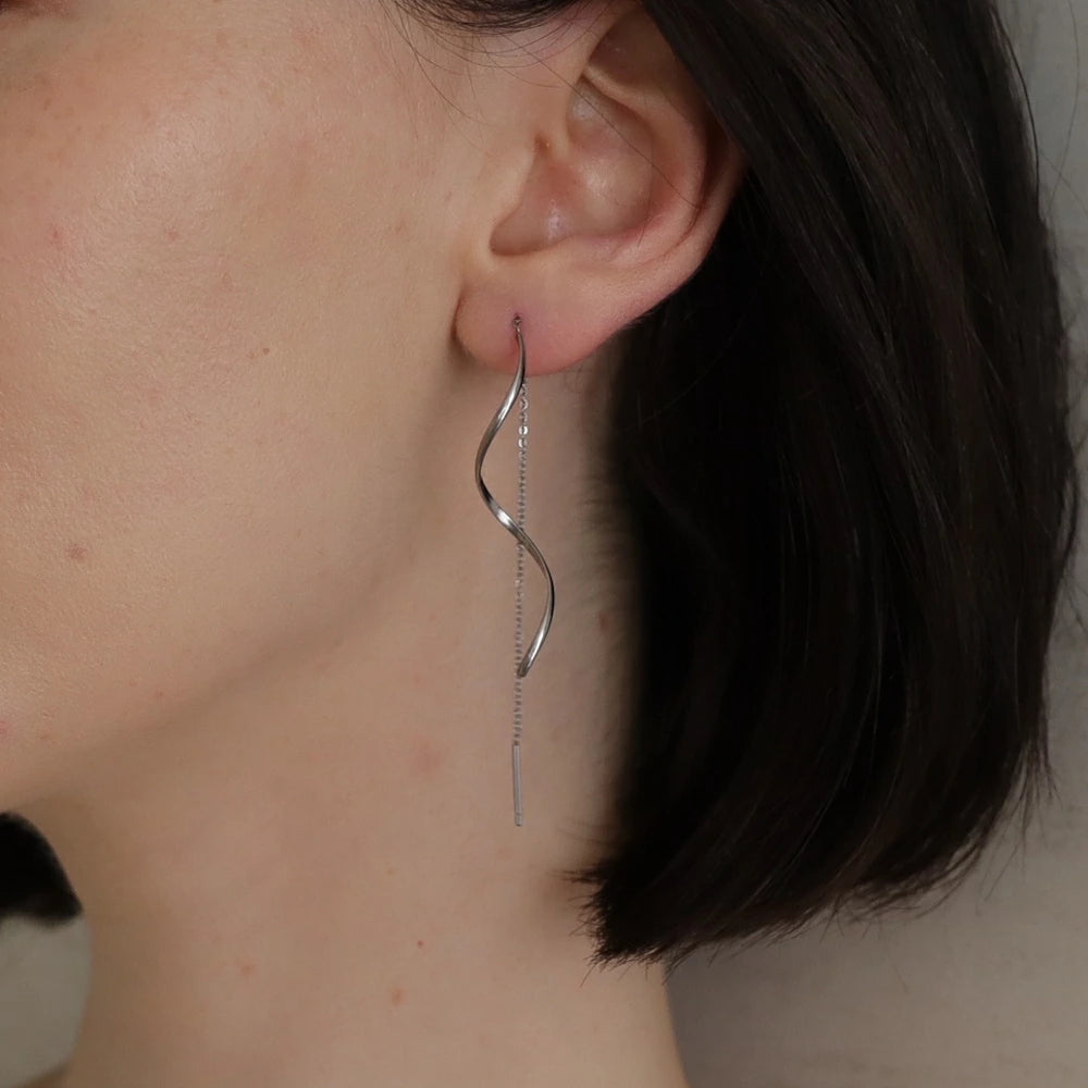 P426 stainless wave long American pierce