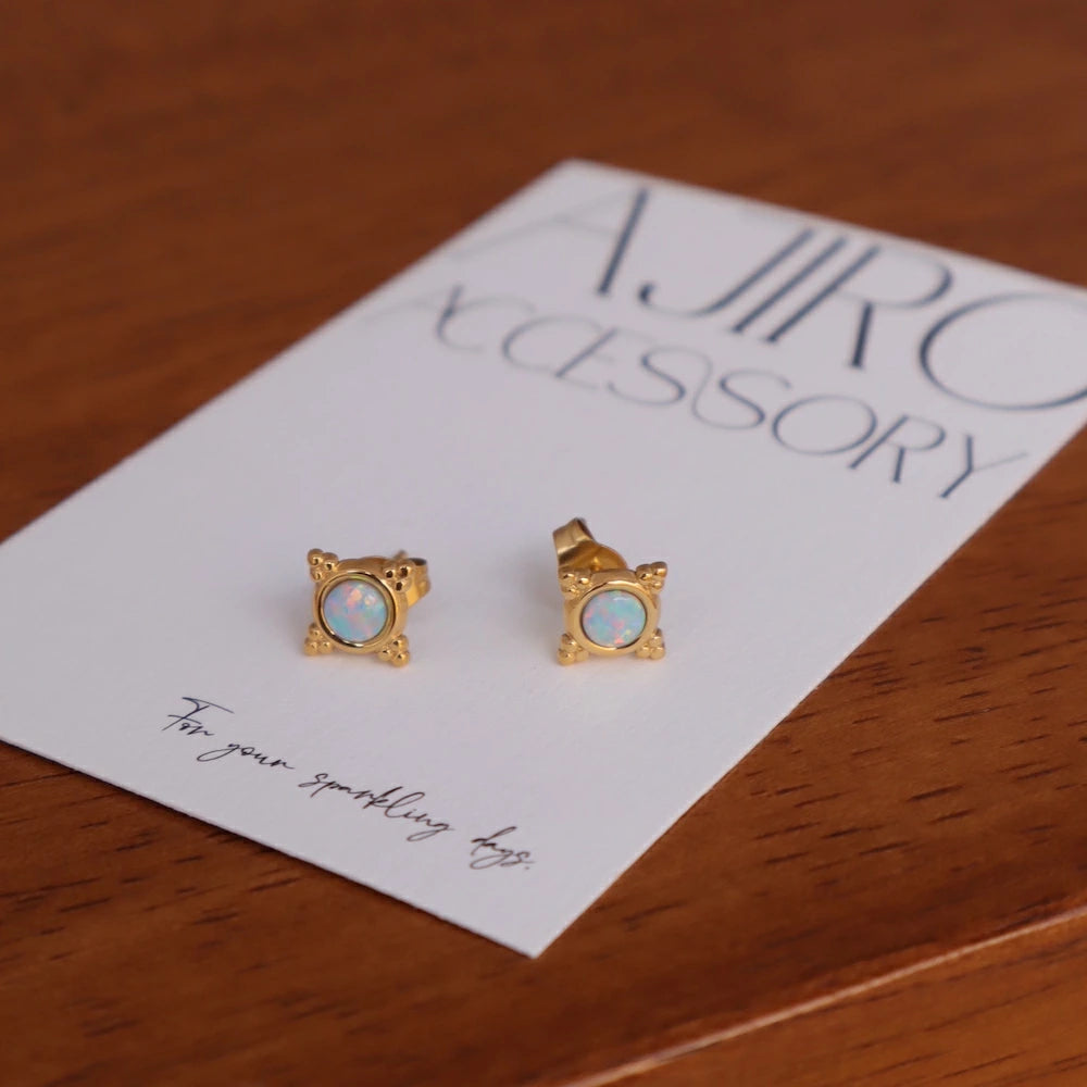 P433 stainless opal unique pierce