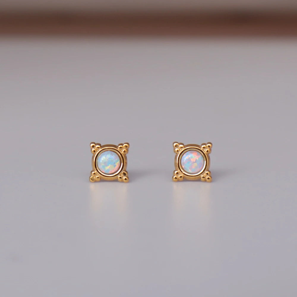 P433 stainless opal unique pierce