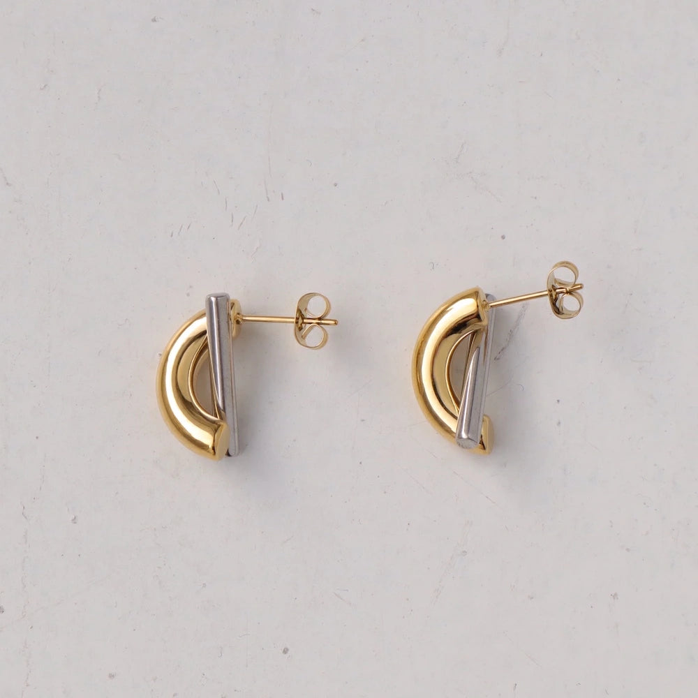 P432 stainless bi-color cross pierce