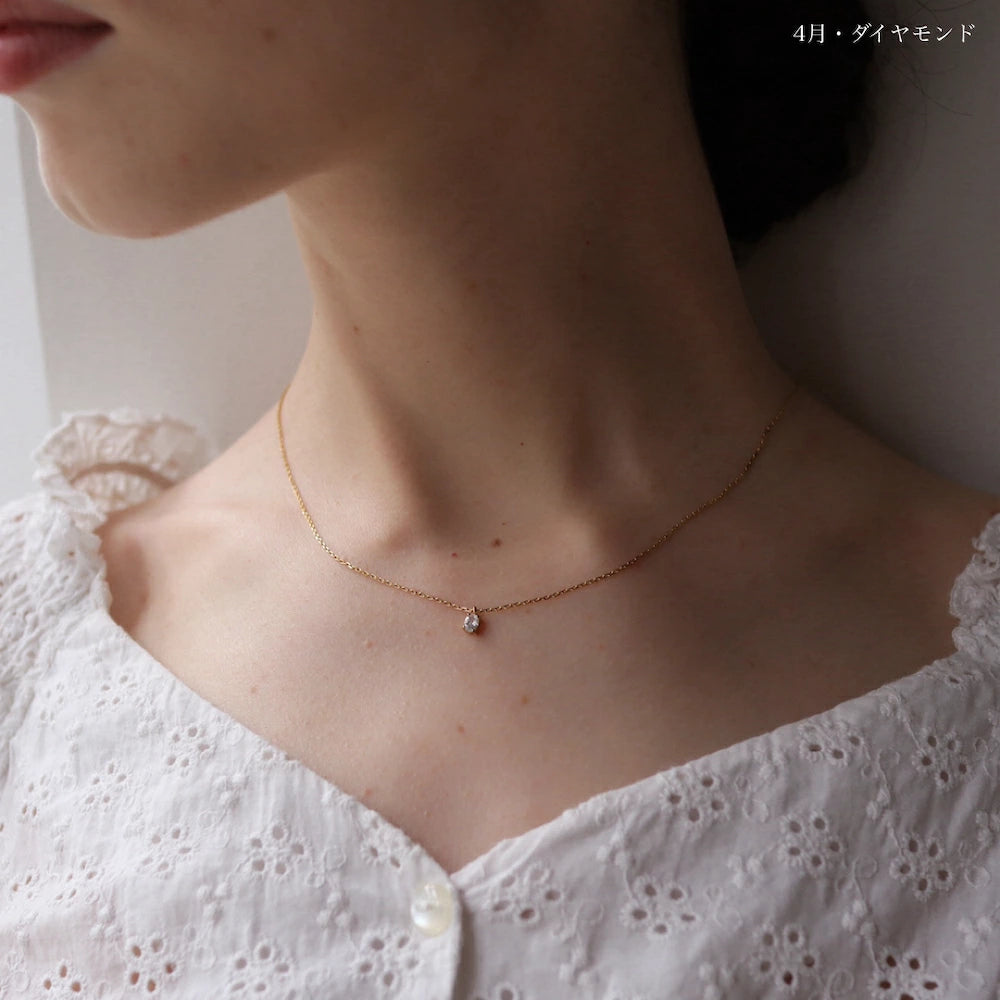 N231 stainless colorful stones necklace