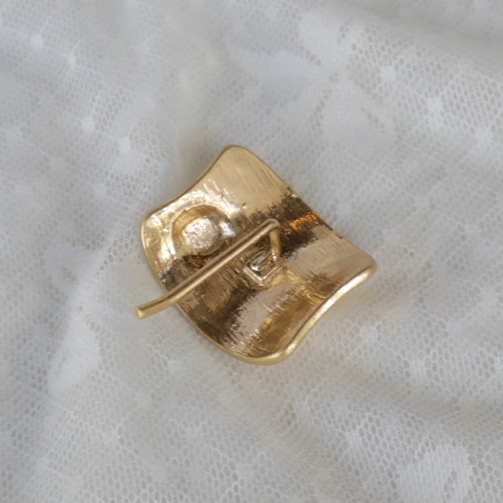H003 metallic pearl pony hook