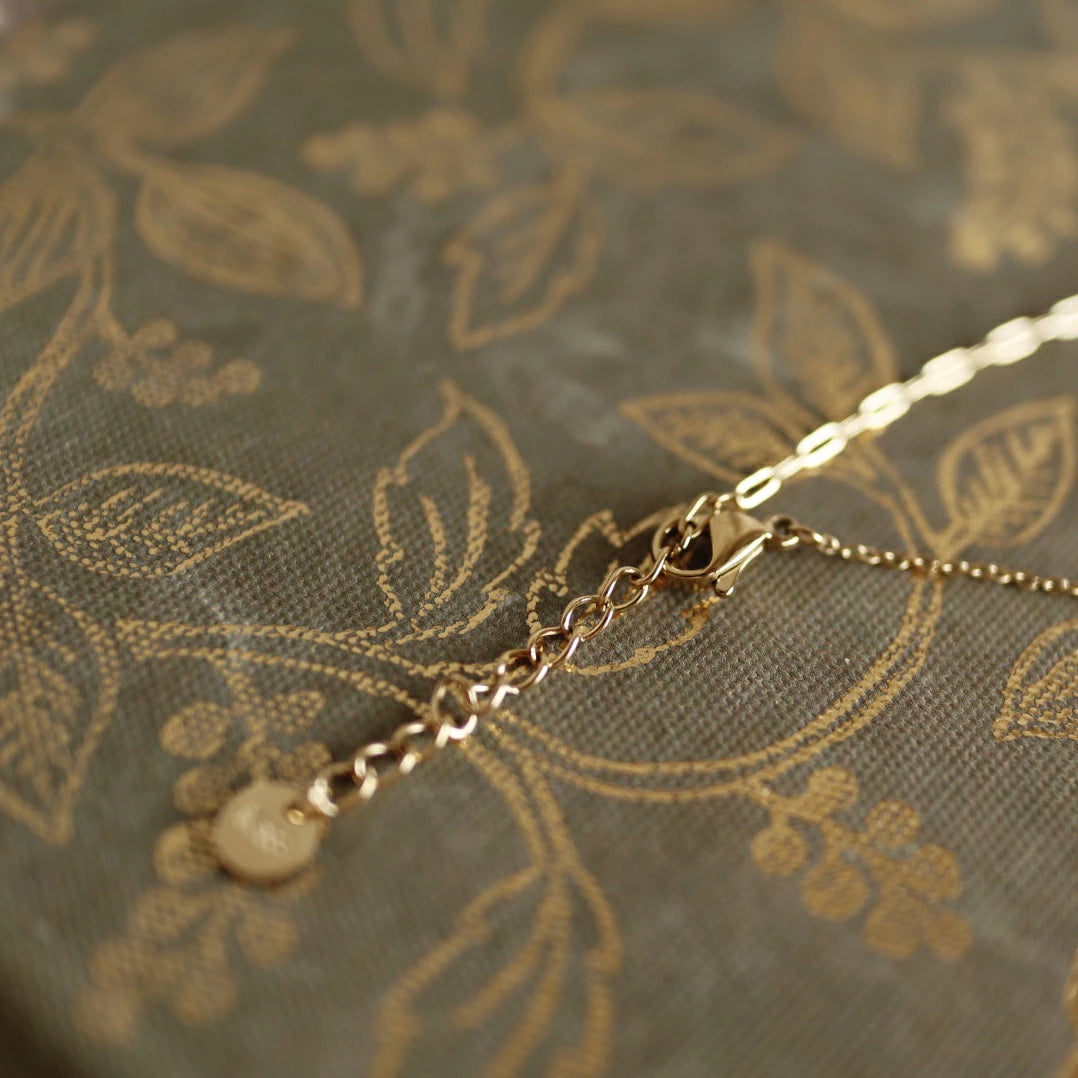 N033 stainless moon flame pendant