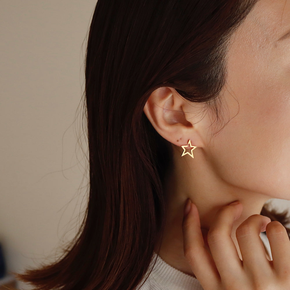 P203 stainless metal star pierce