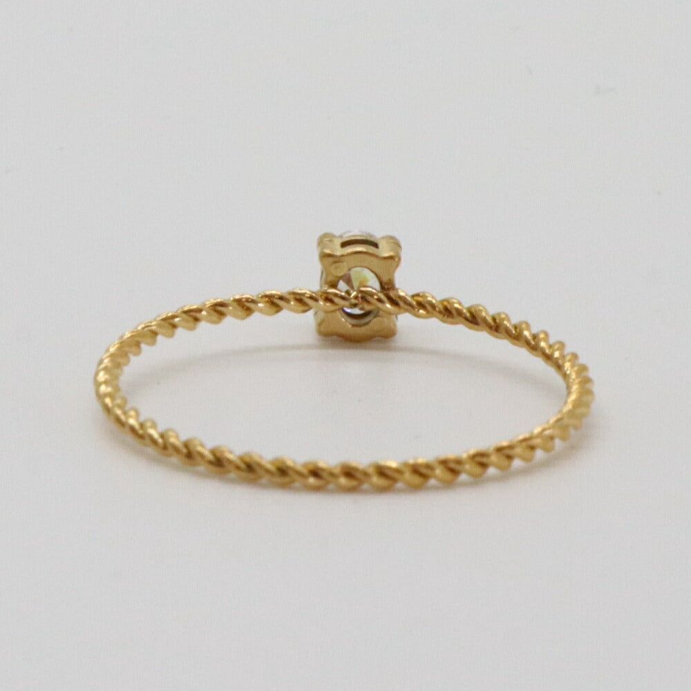 R010 stainless twist delicate ring