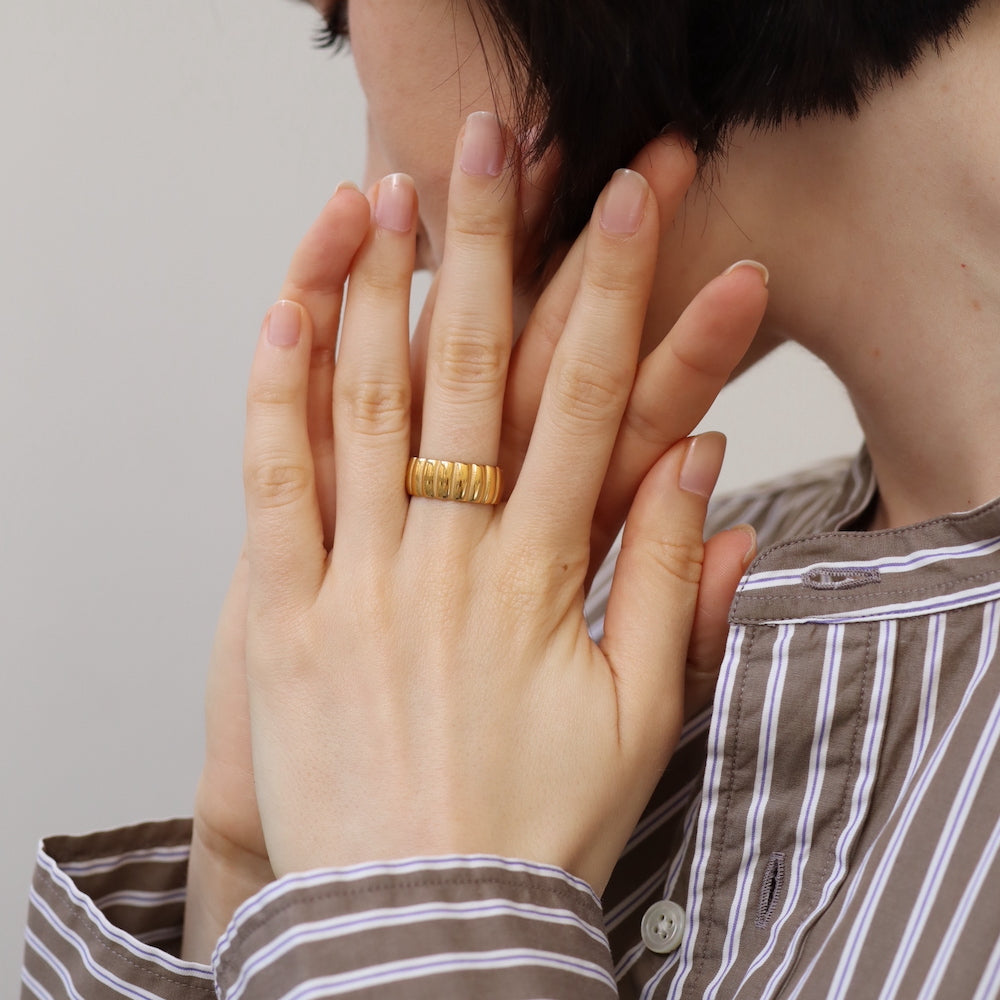 R045 stainless pumpkin ring