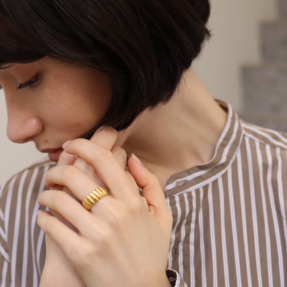 R045 stainless pumpkin ring