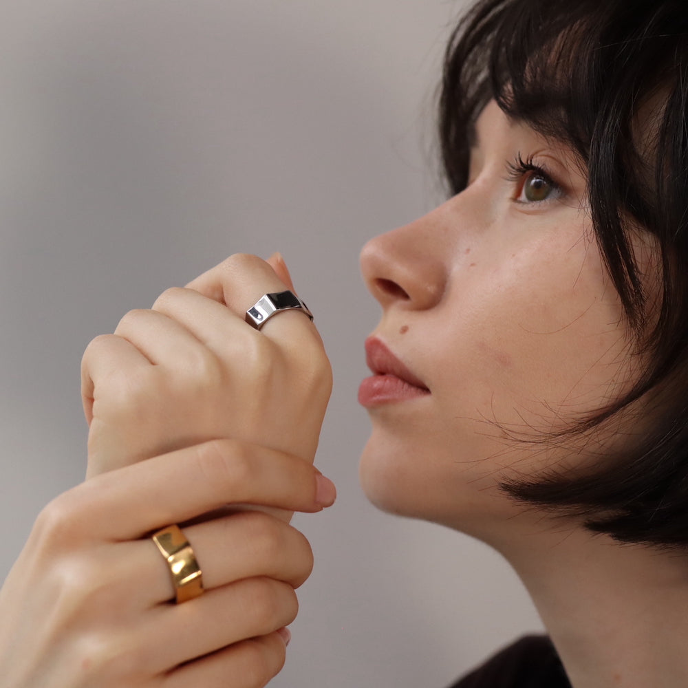 R046 stainless square ring
