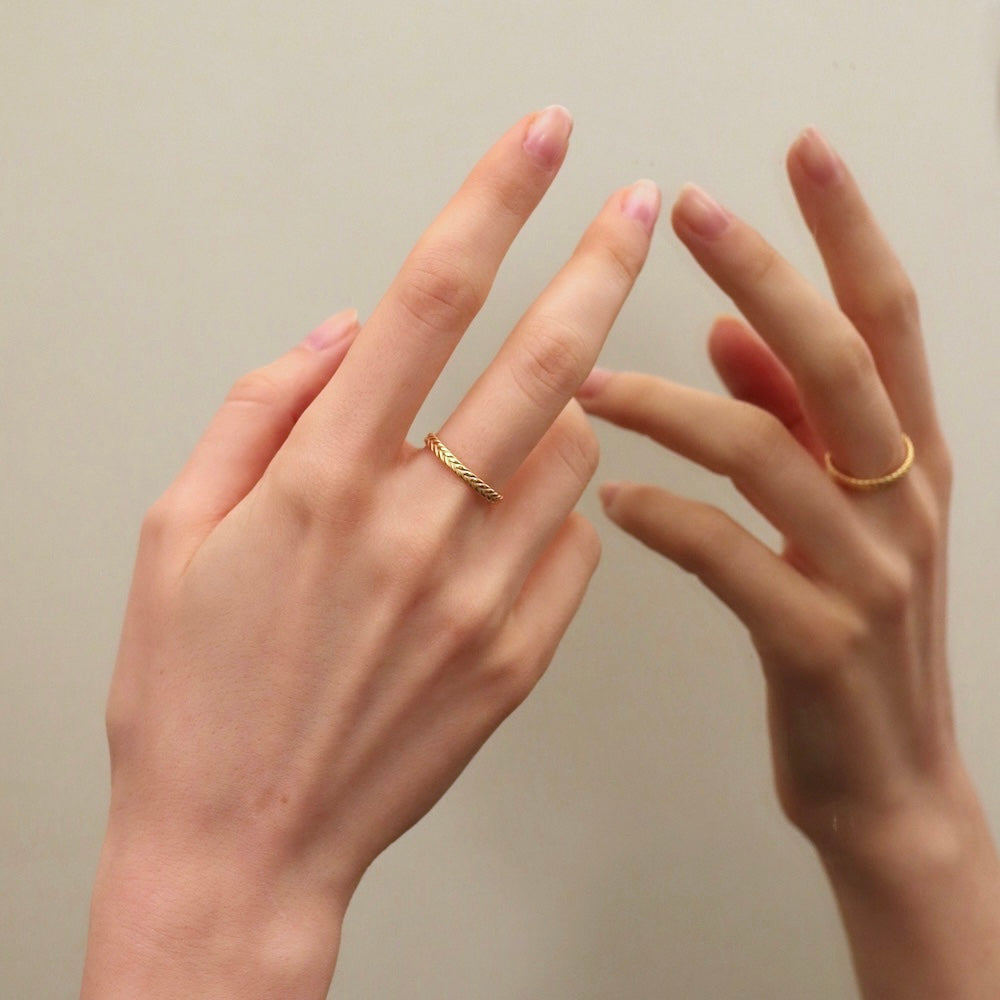 R050 silver925 curb chain ring