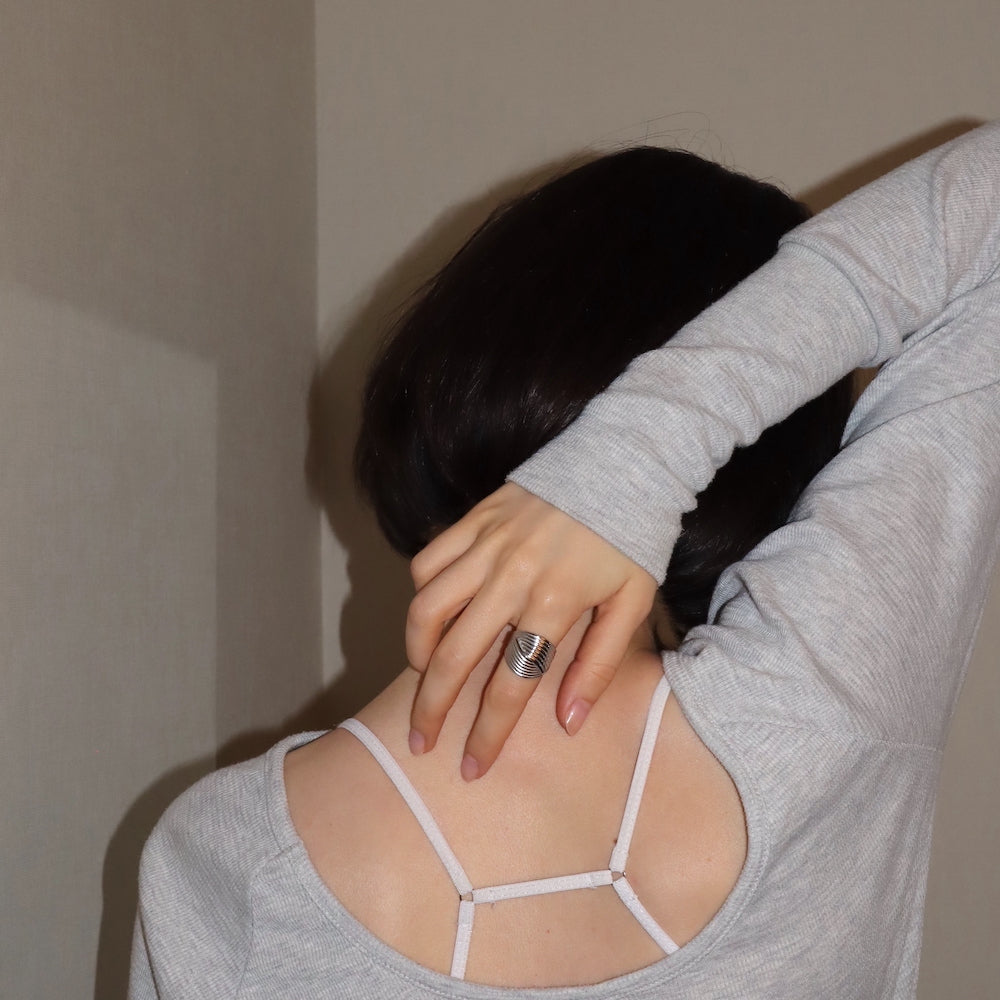 R054 stainless big ring