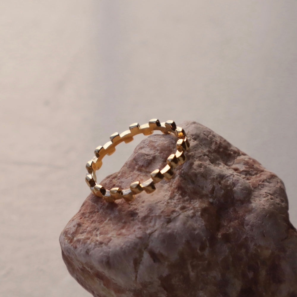 R062 stainless simple ring