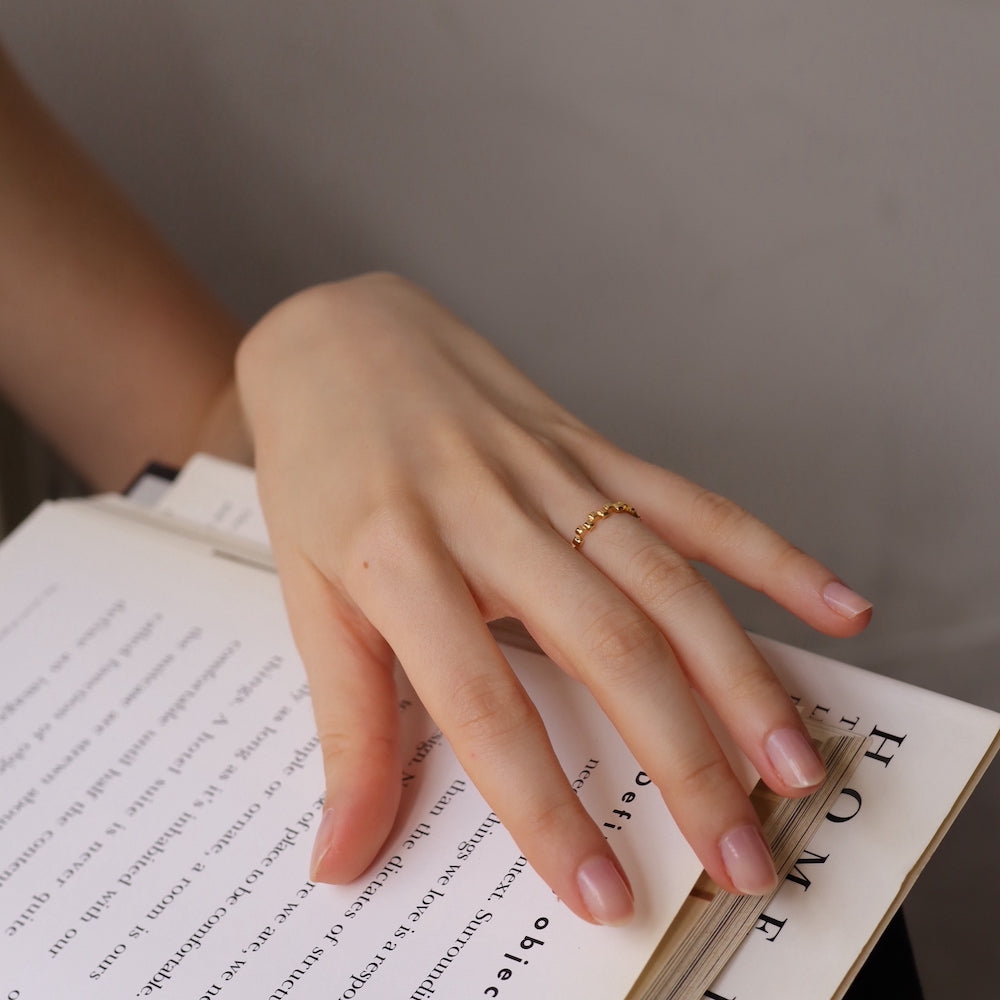 R062 stainless simple ring