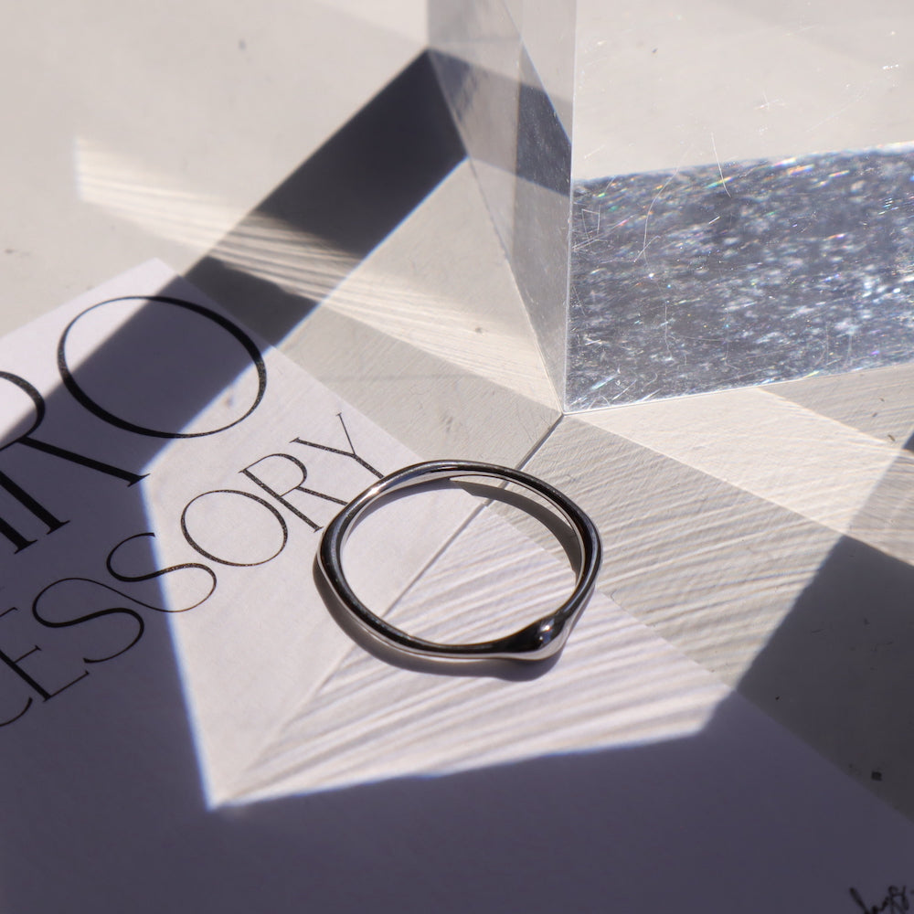 R064 stainless wave ring