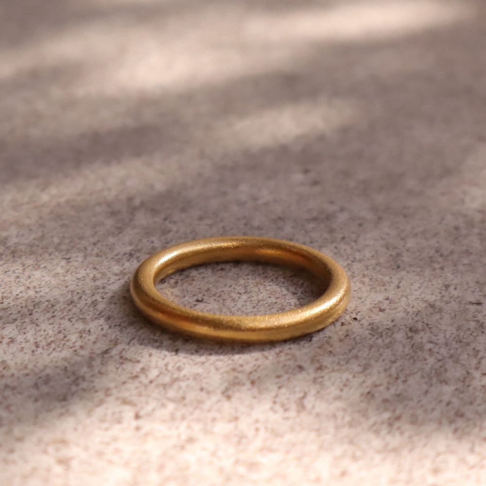 R061 stainless Matt simple ring