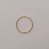 R075 stainless simple delicate ring