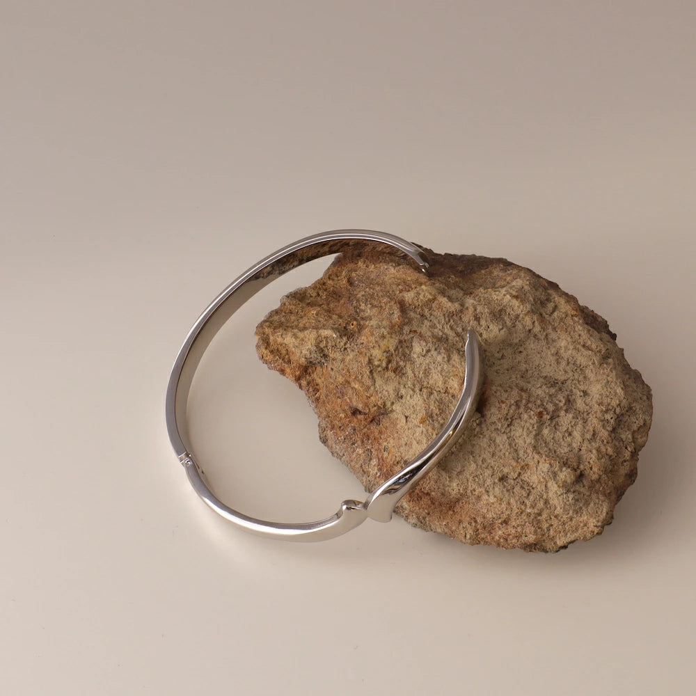 N234 stainless snake simple bangle