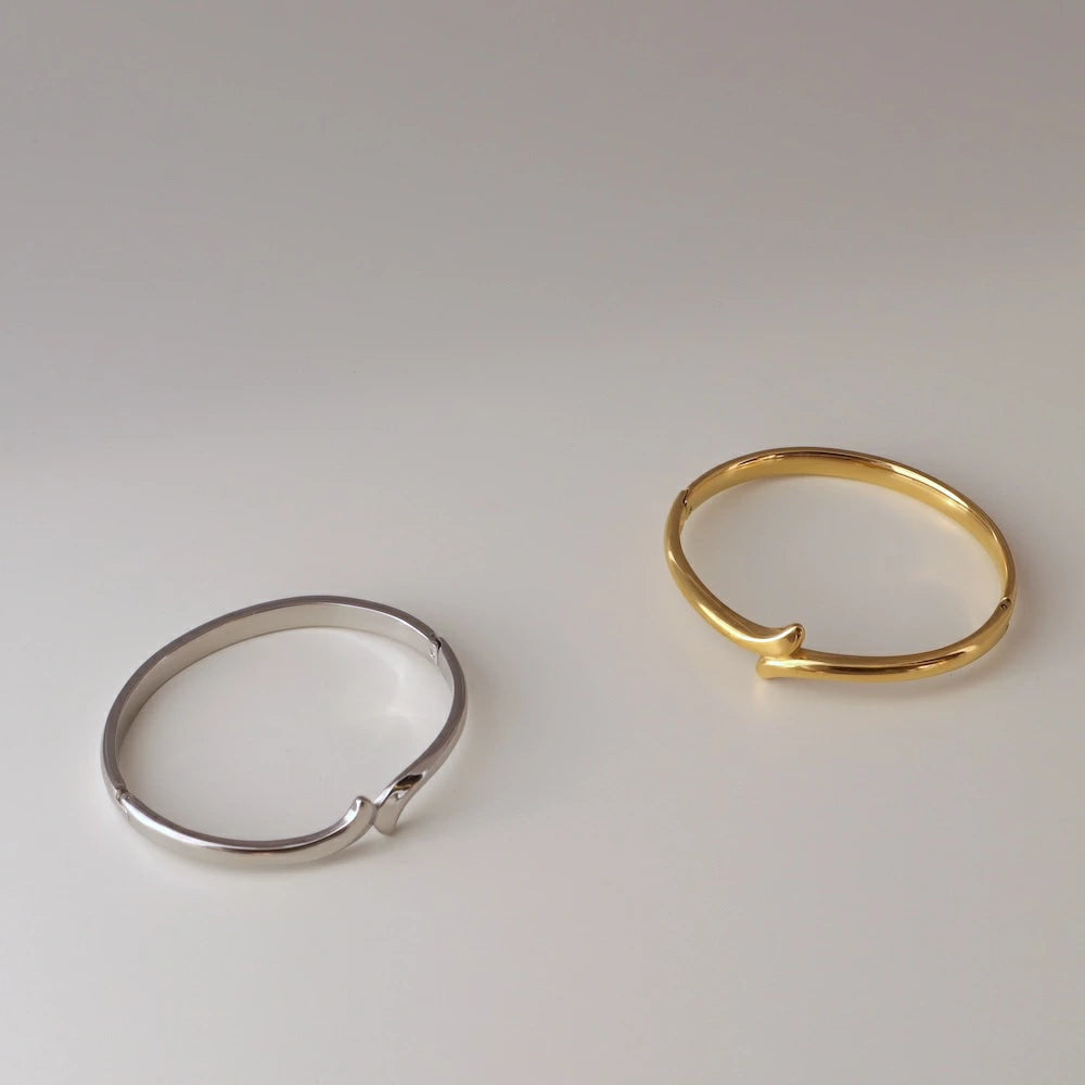 N234 stainless snake simple bangle