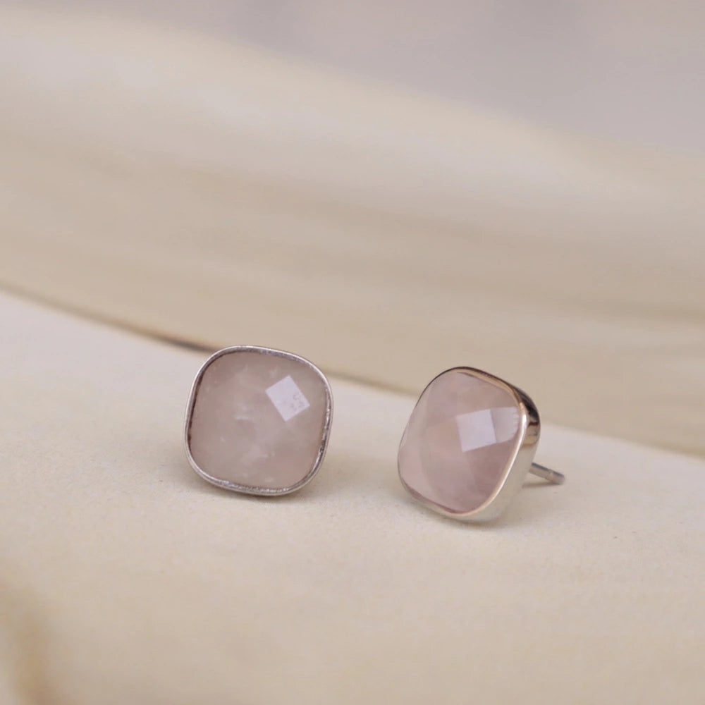 P420 stainless color stone square pierce