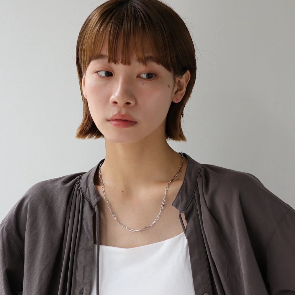 N160 stainless adjust free square charm necklace