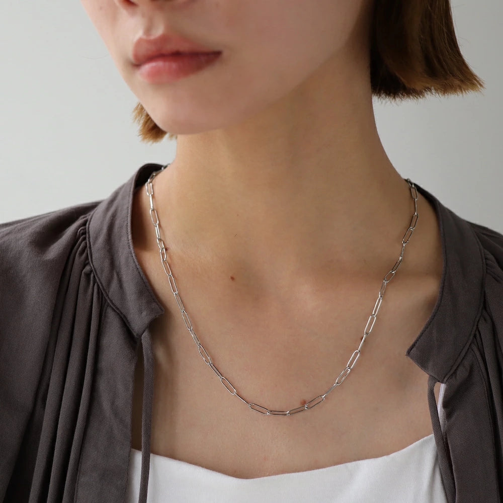 N160 stainless adjust free square charm necklace