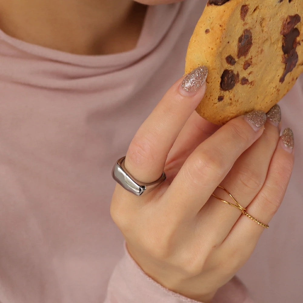 R058 stainless square ring
