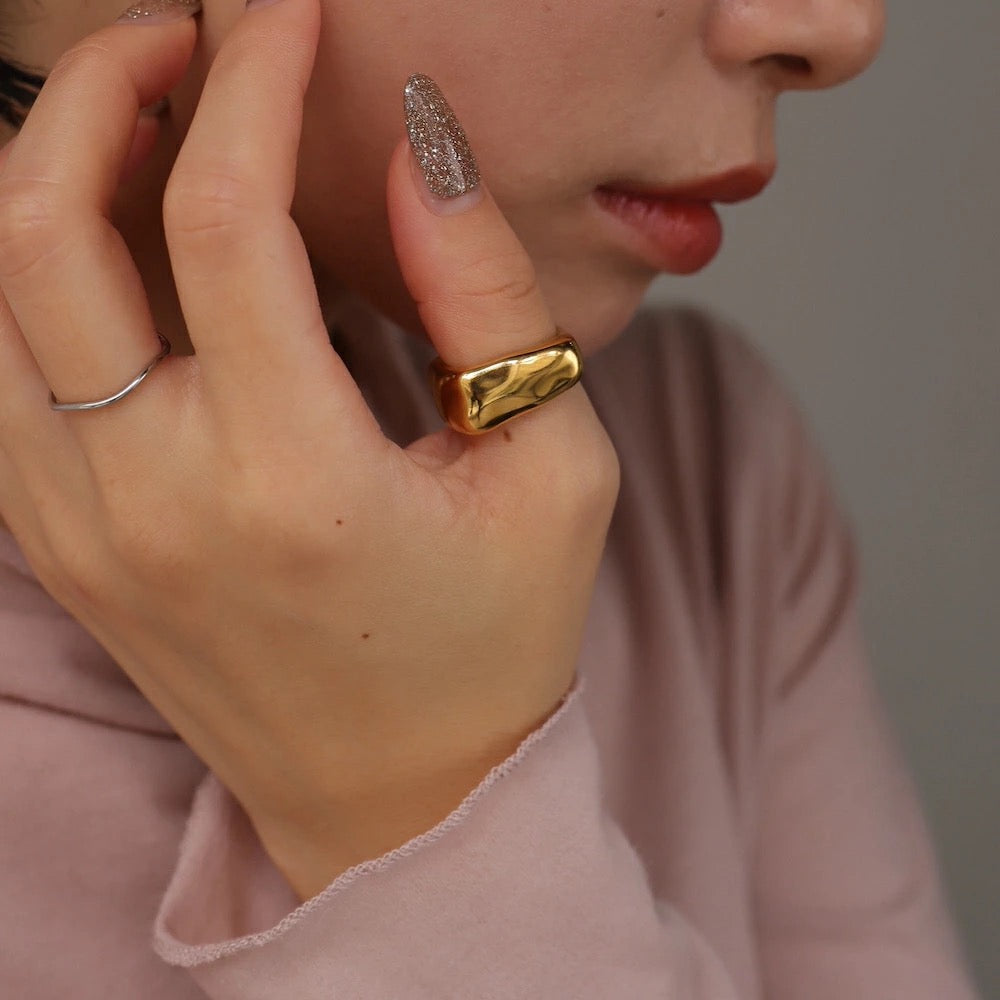 R058 stainless square ring
