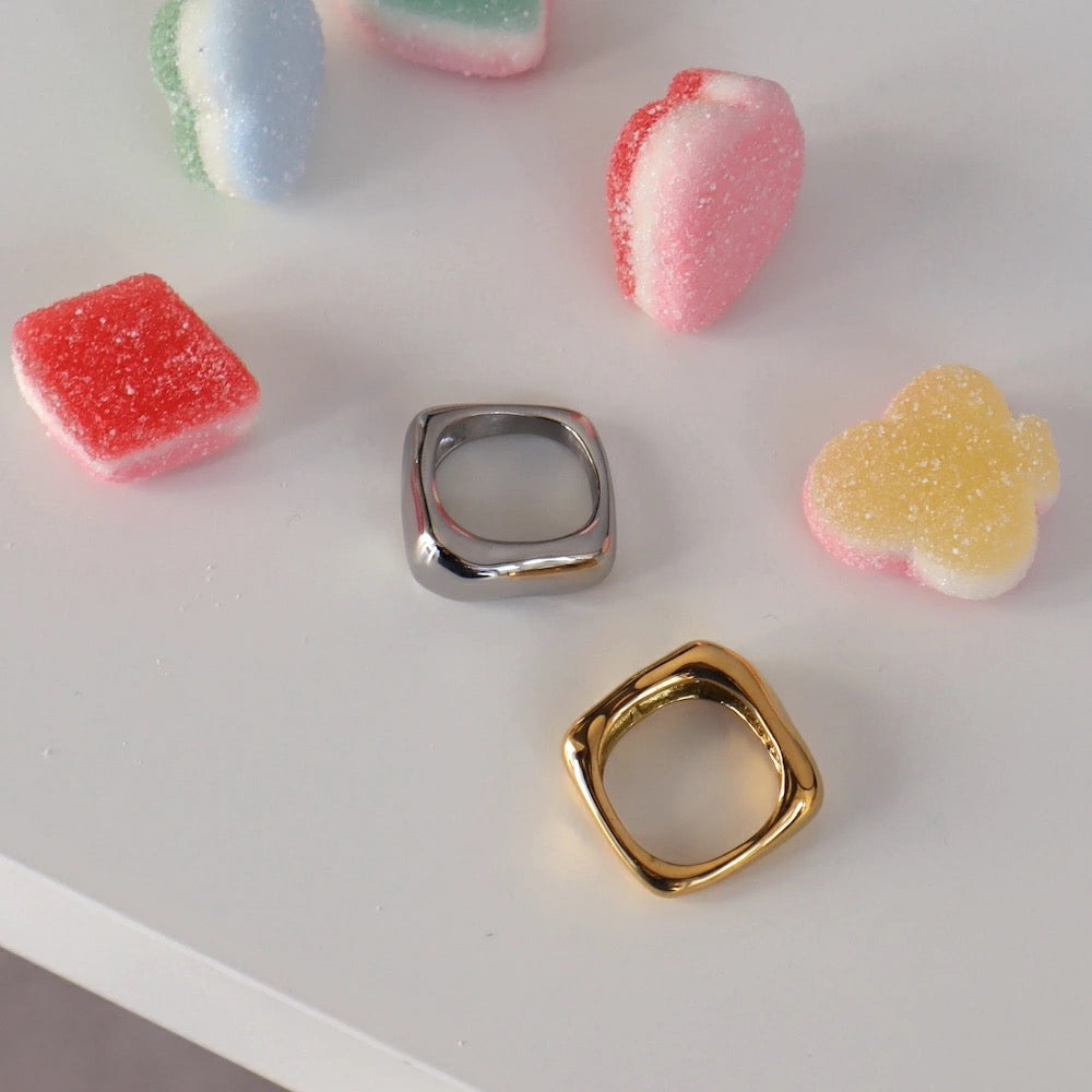 R058 stainless square ring