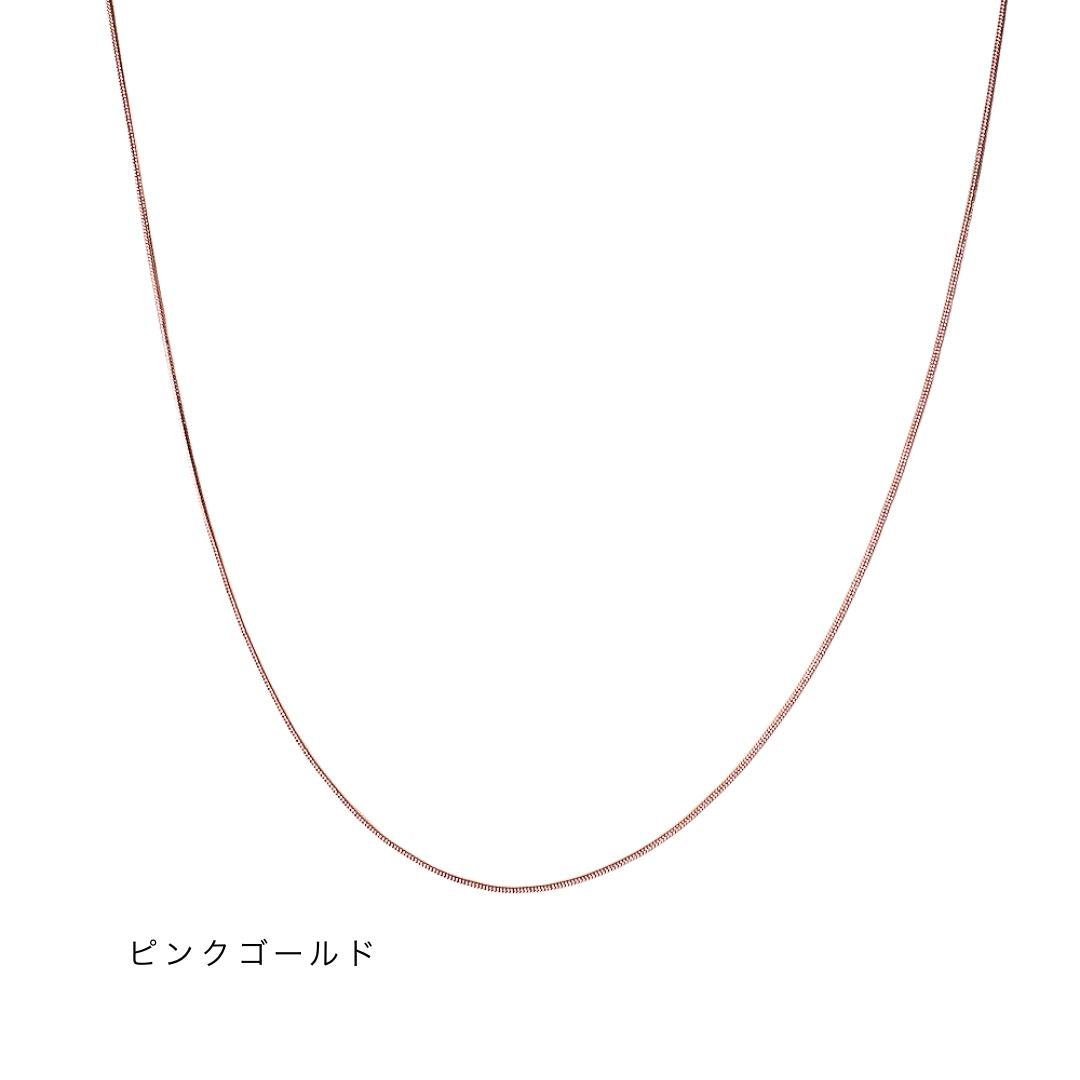 N168 stainless simple snake chain necklace