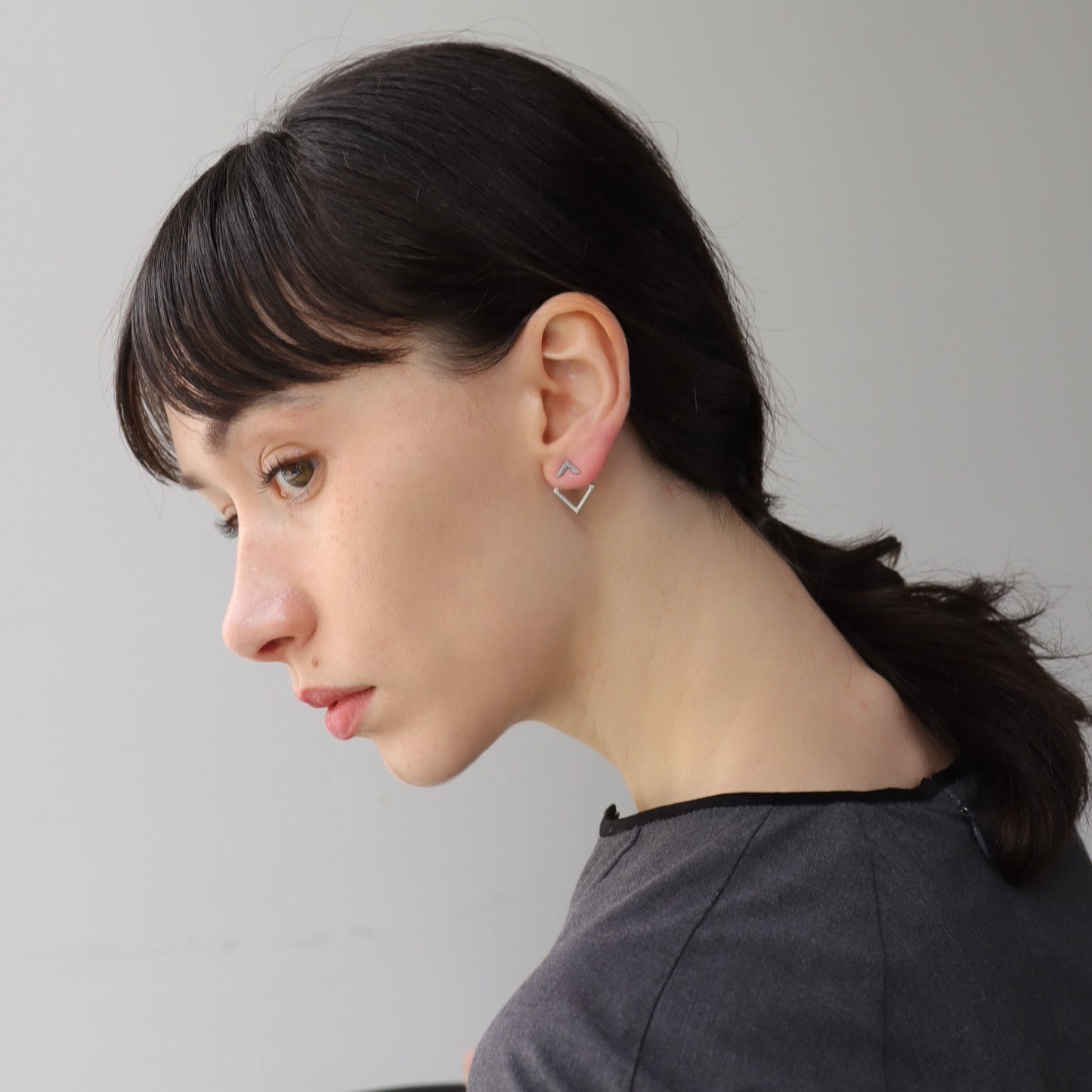 P469 stainless square & triangle pierce