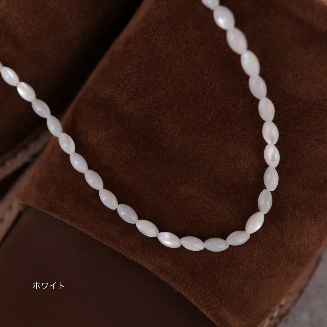 N234 stainless simple shell necklace
