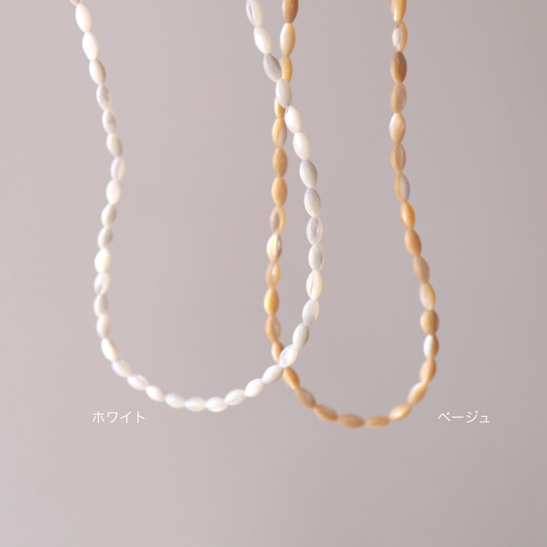 N234 stainless simple shell necklace