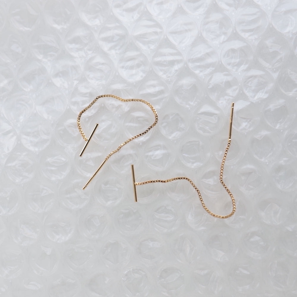 P259 silver925 long chain American pierce