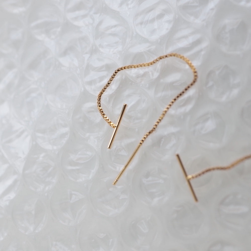 P259 silver925 long chain American pierce