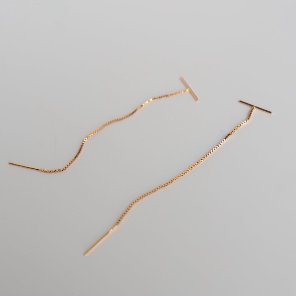 P259 silver925 long chain American pierce