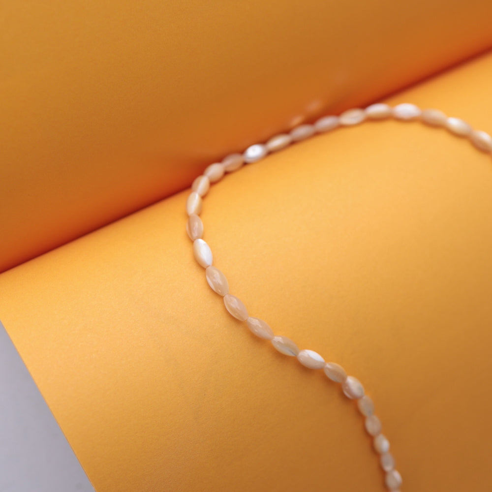 N234 stainless simple shell necklace