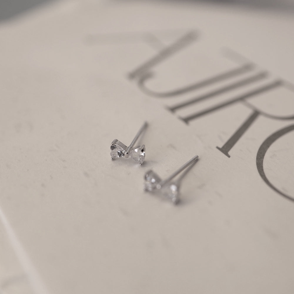 P155 silver925 ribbon minimum pierce