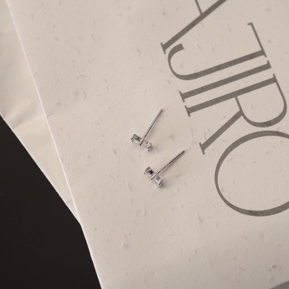 P155 silver925 ribbon minimum pierce
