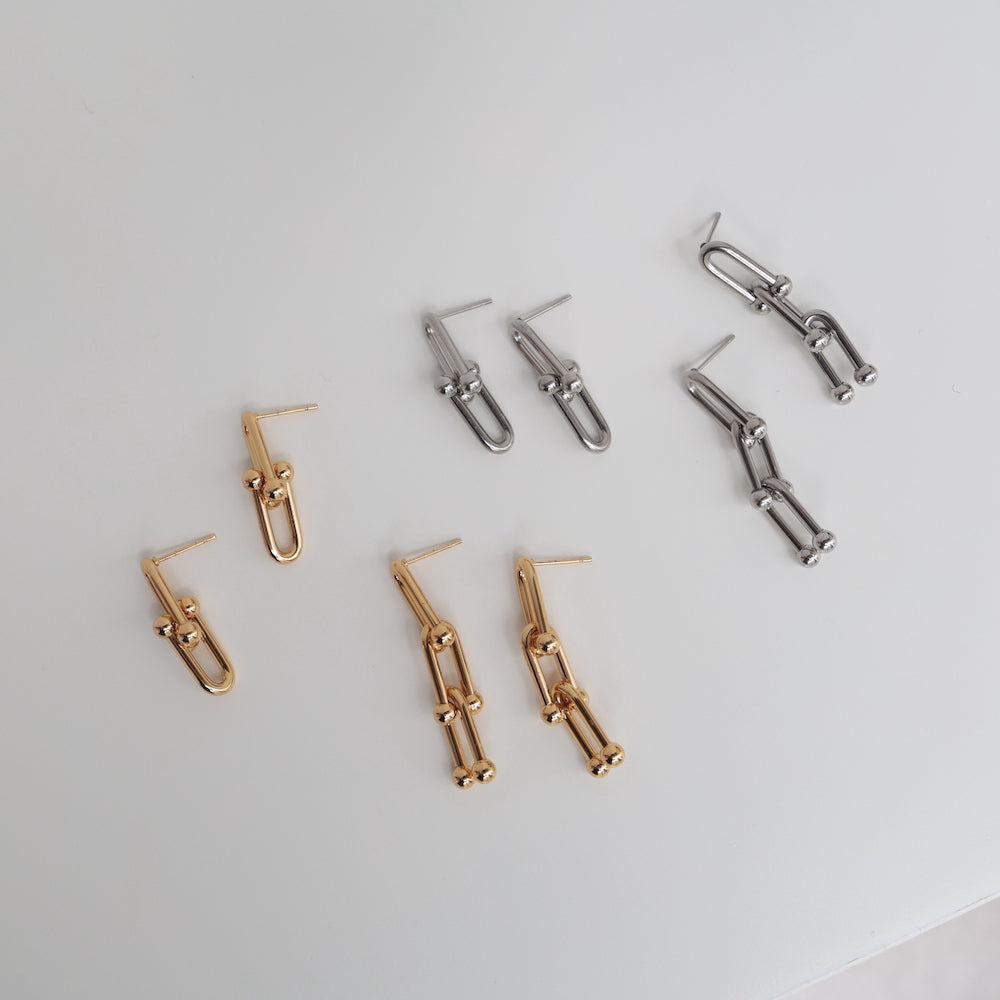 P383 stainless 2design chain pierce