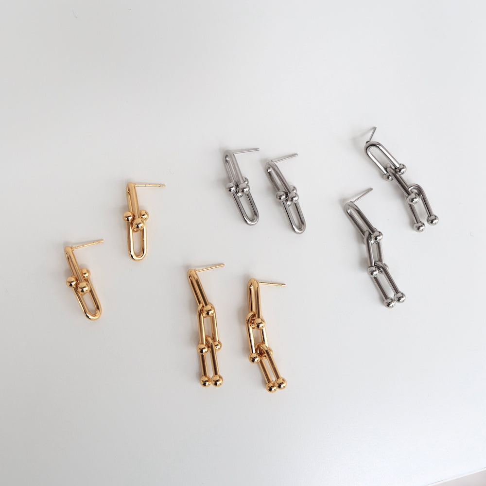P383 stainless 2design chain pierce