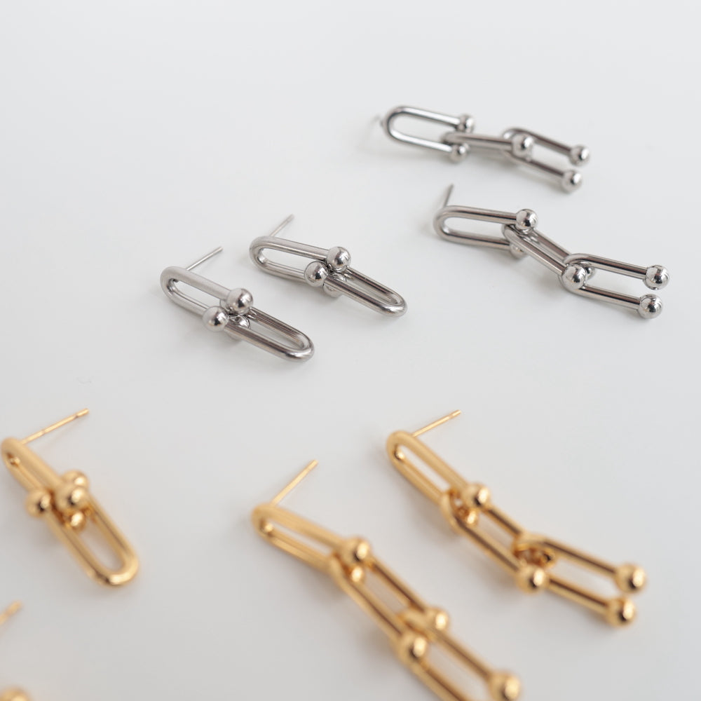 P383 stainless 2design chain pierce