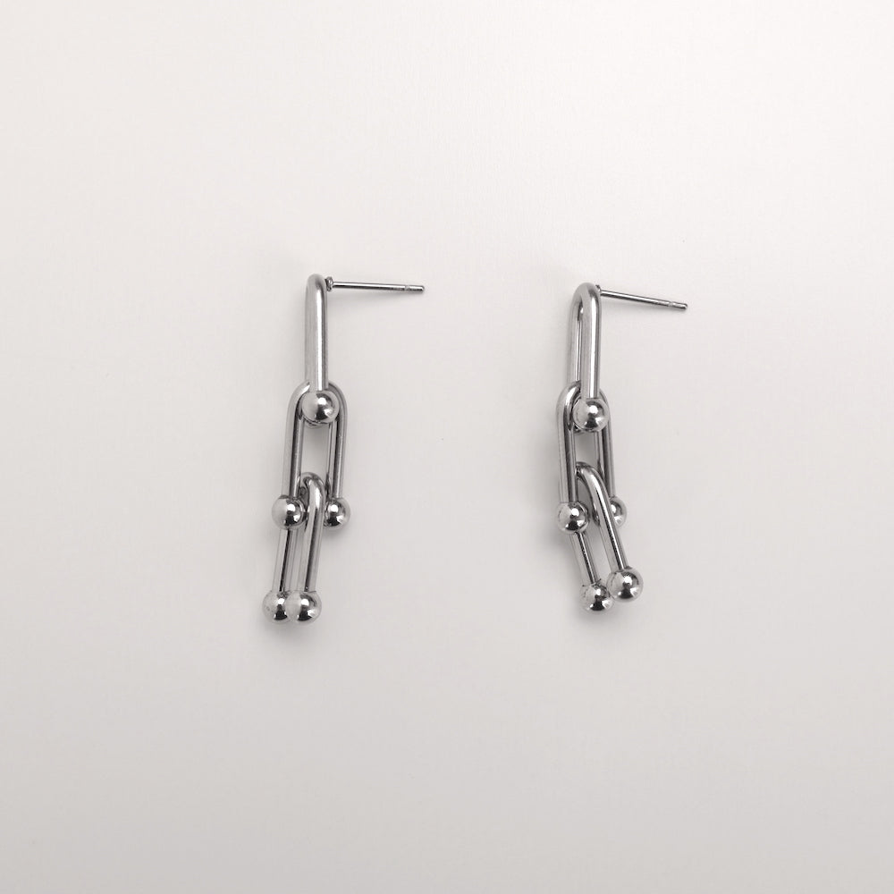 P383 stainless 2design chain pierce