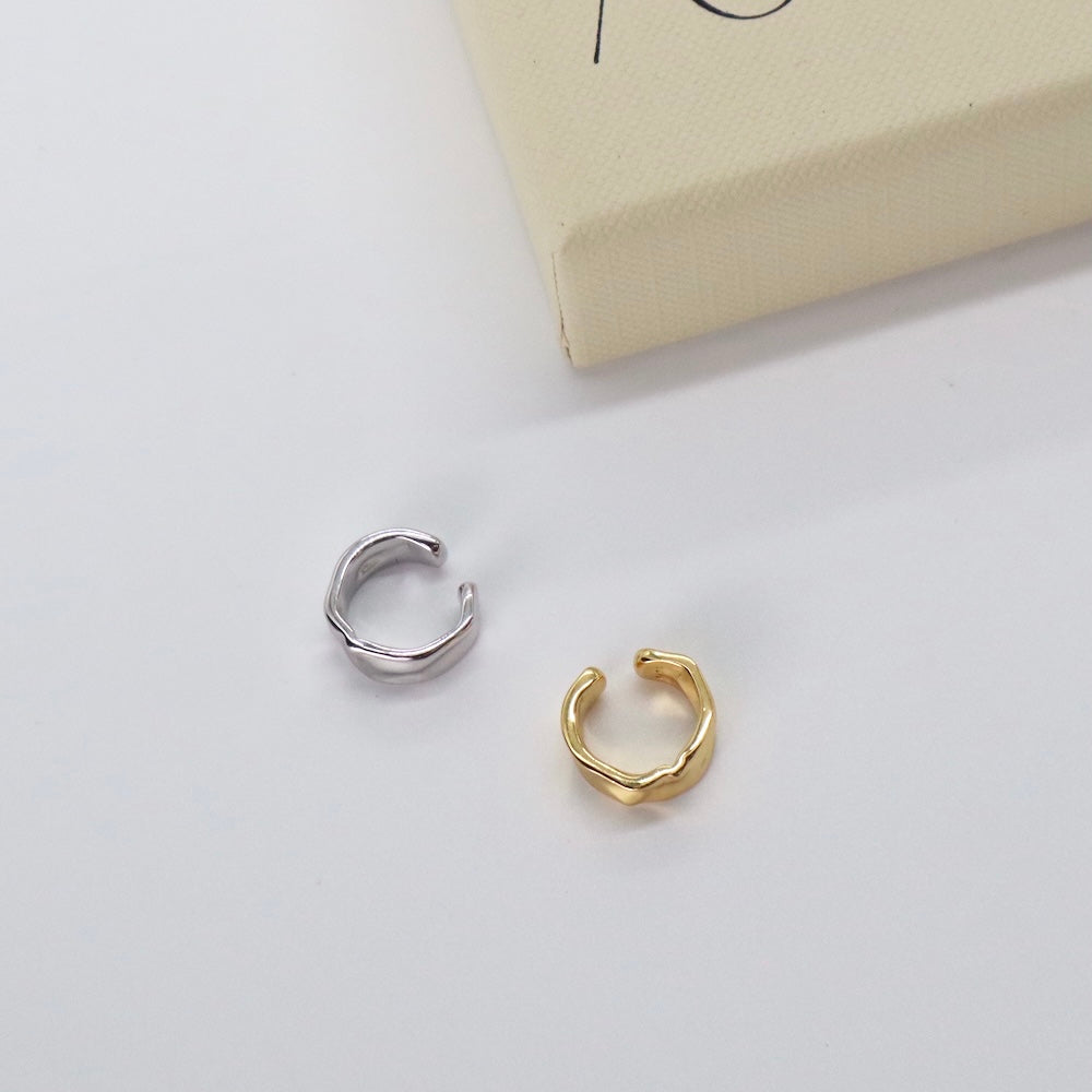 C133 silver925 simple earcuff