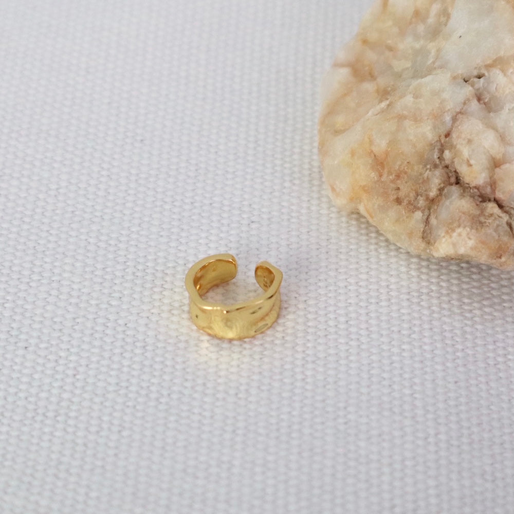C133 silver925 simple earcuff