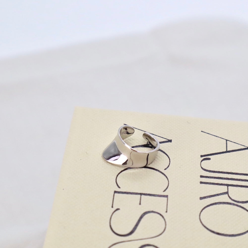 C050 silver925 warp earcuff