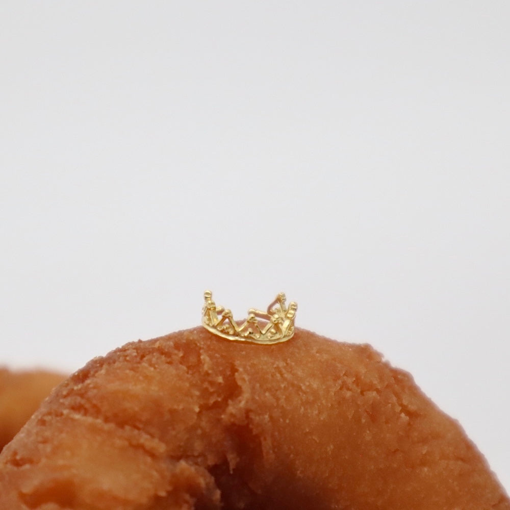 C062 silver925 crown minimum earcuff
