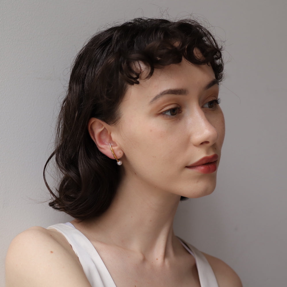 P330 stainless pearl asymmetry pierce
