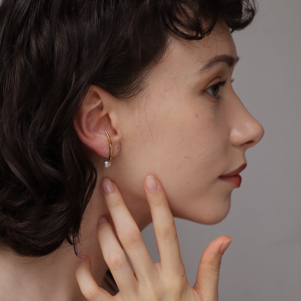 P330 stainless pearl asymmetry pierce