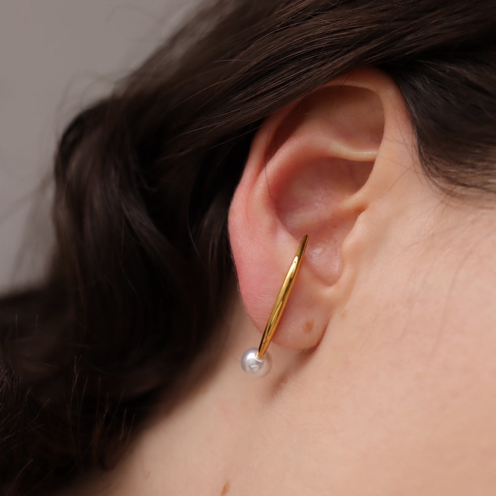 P330 stainless pearl asymmetry pierce