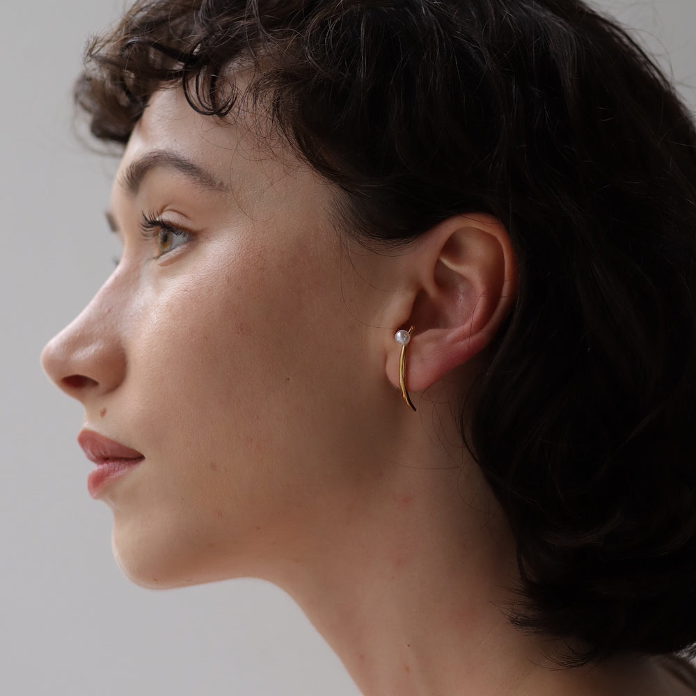 P330 stainless pearl asymmetry pierce